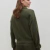 Soft Touch-Sweatshirt mit seitlichem Reißverschluss