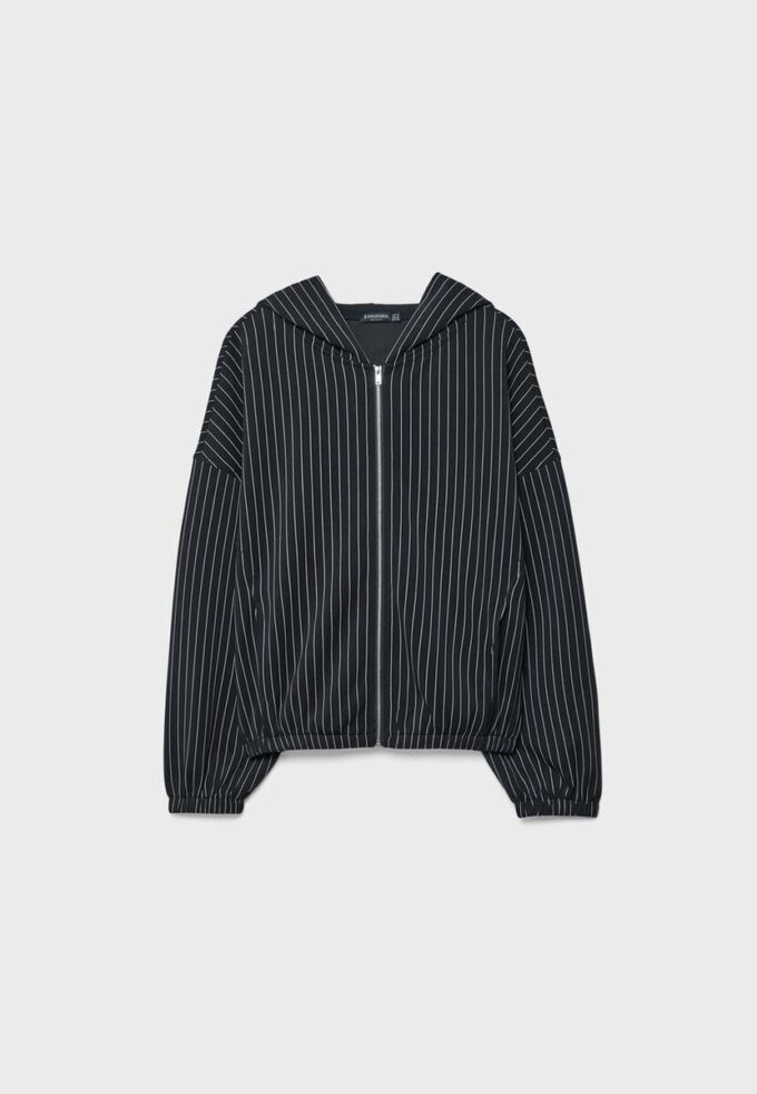 Soft Touch-Sweatshirt mit Streifen Soft Touch-Sweatshirt mit Streifen