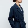 Soft Touch-Trenchcoat