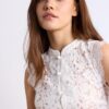 Spitzen-Qipao-Oberteil Spitzen-Qipao-Oberteil