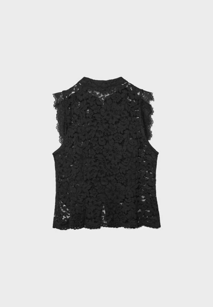 Spitzen-Qipao-Oberteil Spitzen-Qipao-Oberteil