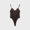 Spitzenbodysuit mit Trägern Spitzenbodysuit mit Trägern