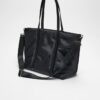 Stoff-Shopper-Tasche mit Schleife
