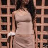 Strick-Halter-Oberteil Strick-Halter-Oberteil