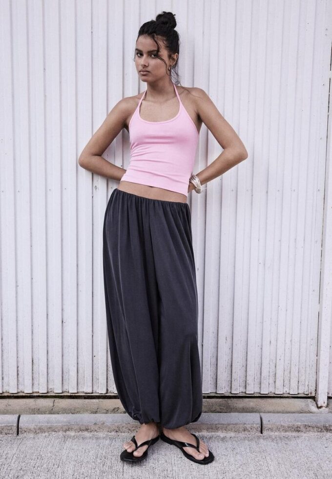 Strick-Halter-Oberteil Strick-Halter-Oberteil