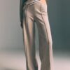 Strickhose mit Nahtdetails