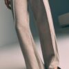 Strickhose mit Nahtdetails