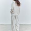 Strickhose mit Nahtdetails