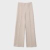 Strickhose mit Nahtdetails