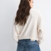Strickjacke mit Fledermausärmeln