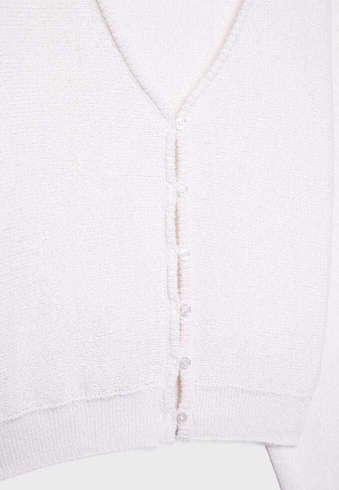 Strickjacke mit Fledermausärmeln