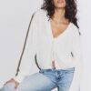 Strickjacke mit Knopfleiste