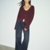 Strickjacke mit Knopfleiste