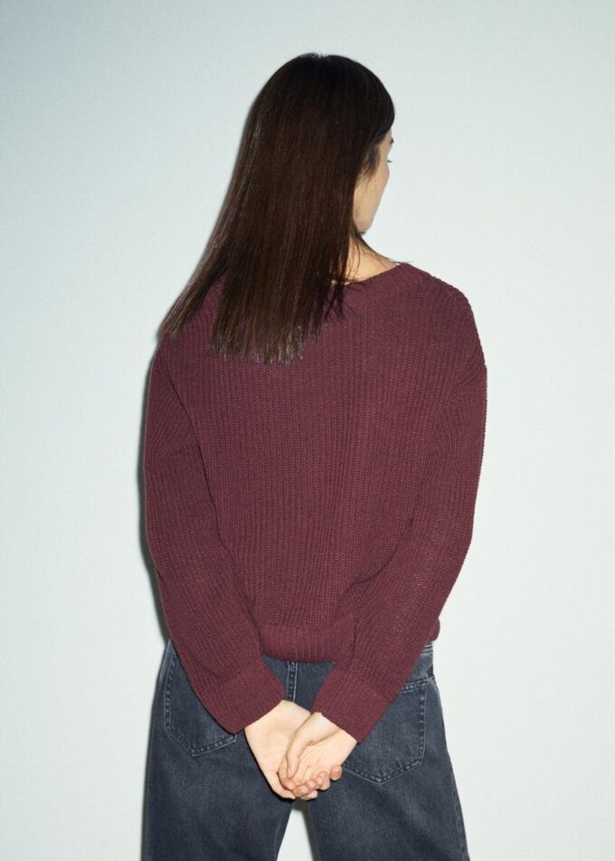 Strickjacke mit Knopfleiste