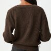 Strickjacke mit Knopfleiste