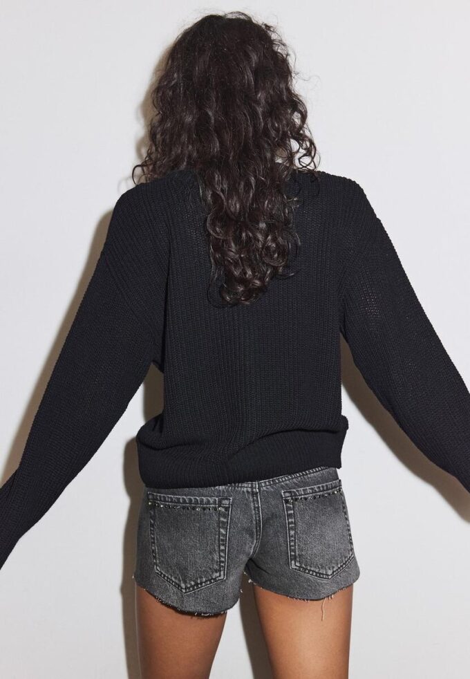 Strickjacke mit Knopfleiste