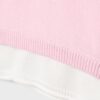 Strickpullover mit U-Boot-Ausschnitt und Überlagerung Strickpullover mit U-Boot-Ausschnitt und Überlagerung