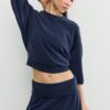 Sweatshirt mit Fledermausärmeln und Soft Touch-Griff