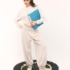 Sweatshirt mit Fledermausärmeln und Soft Touch-Griff
