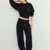 Sweatshirt mit Fledermausärmeln und Soft Touch-Griff