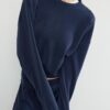 Sweatshirt mit Fledermausärmeln und Soft Touch-Griff