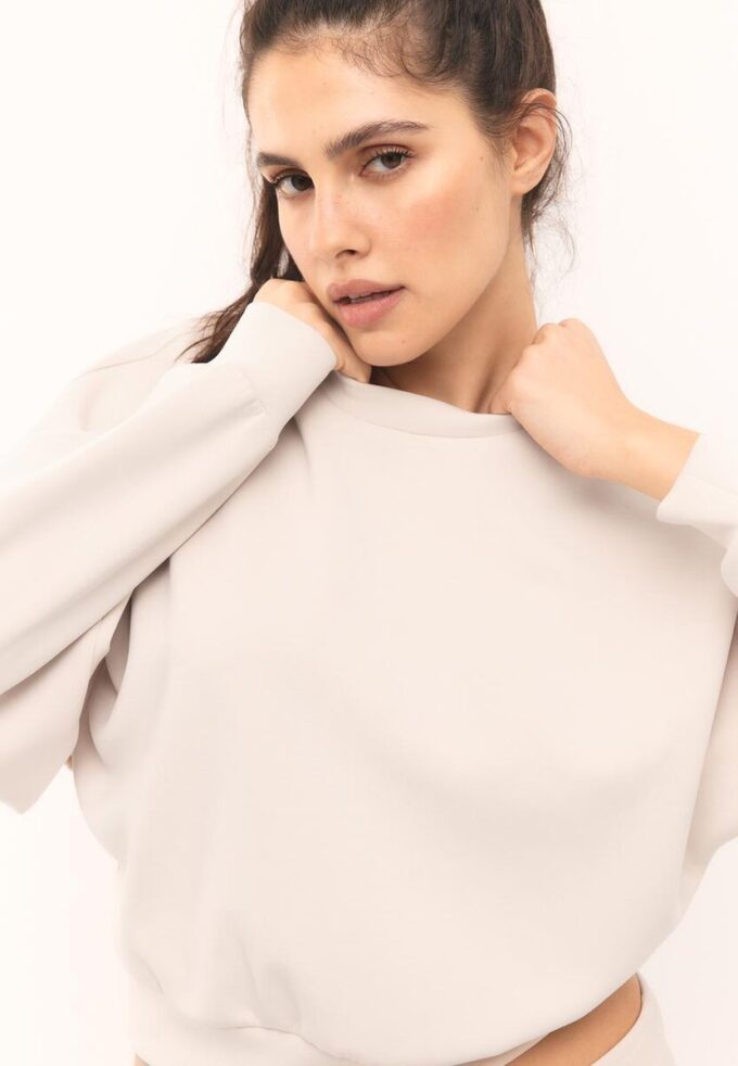 Sweatshirt mit Fledermausärmeln und Soft Touch-Griff