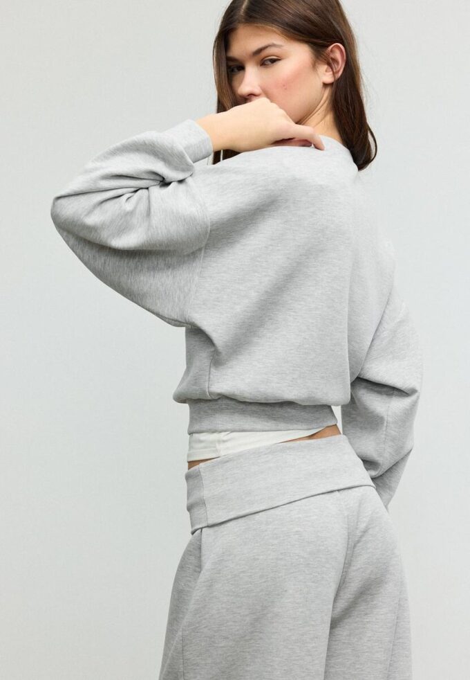 Sweatshirt mit Fledermausärmeln und Soft Touch-Griff