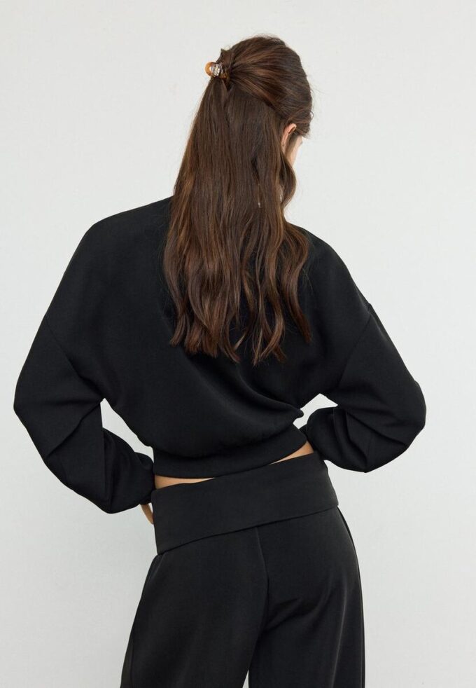 Sweatshirt mit Fledermausärmeln und Soft Touch-Griff