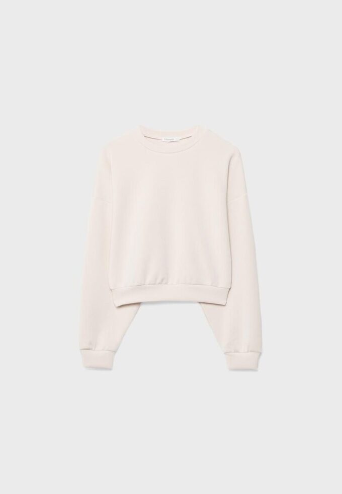 Sweatshirt mit Fledermausärmeln und Soft Touch-Griff