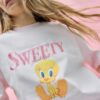 Sweety Kurzarm-T-Shirt mit Rundhalsausschnitt Sweety Kurzarm-T-Shirt mit Rundhalsausschnitt