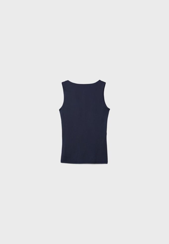 T-Shirt aus Polyamid mit breiten Trägern T-Shirt aus Polyamid mit breiten Trägern