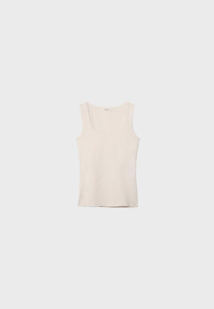 T-Shirt aus Polyamid mit breiten Trägern T-Shirt aus Polyamid mit breiten Trägern