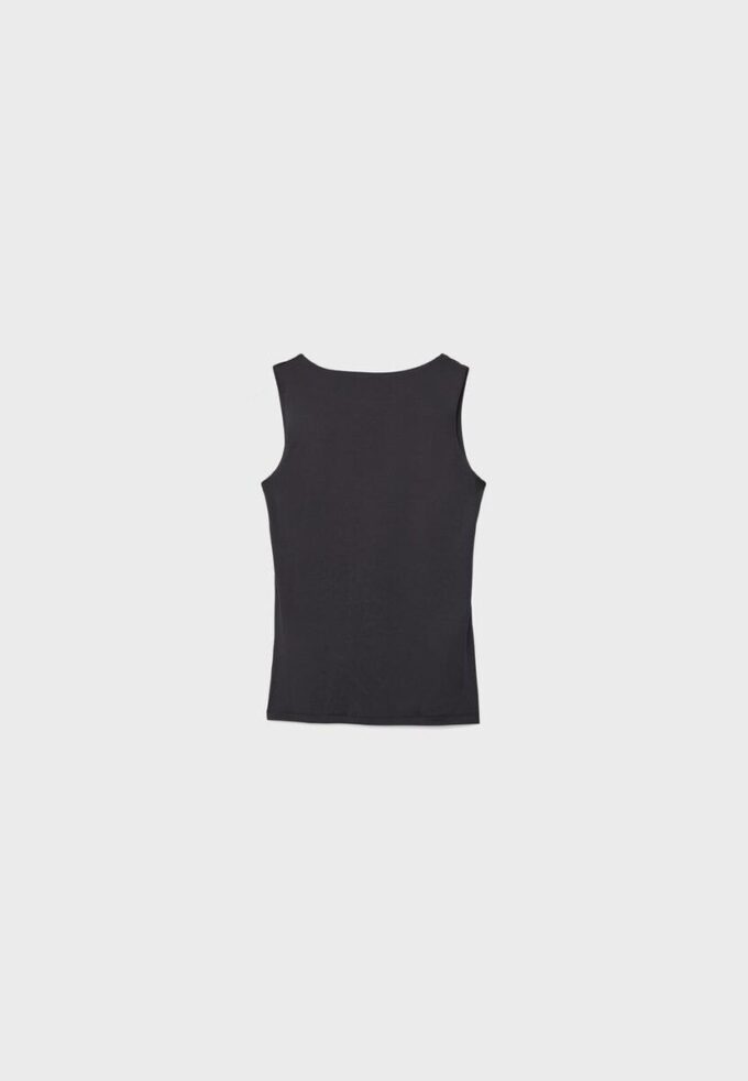 T-Shirt aus Polyamid mit breiten Trägern T-Shirt aus Polyamid mit breiten Trägern