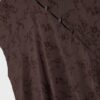 T-Shirt im Qipao-Stil mit Flockdruck T-Shirt im Qipao-Stil mit Flockdruck