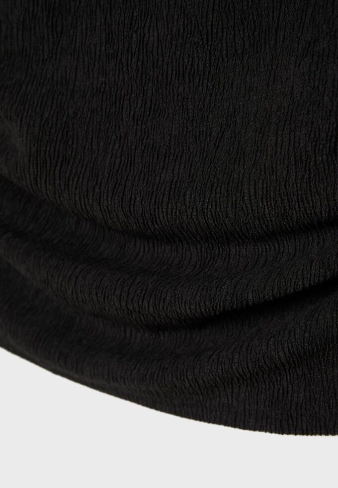 T-Shirt mit geraffter Struktur T-Shirt mit geraffter Struktur