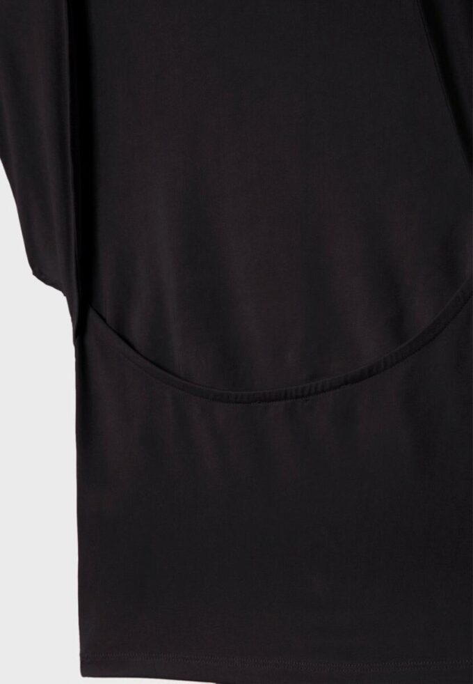 T-Shirt mit offenem Rücken