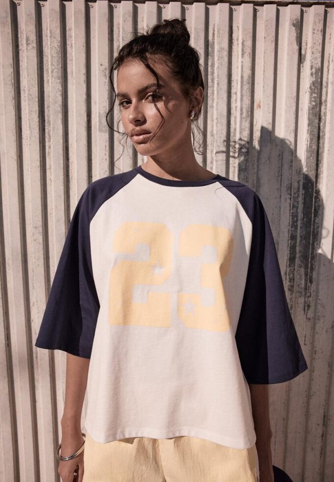 T-Shirt mit Raglanärmeln