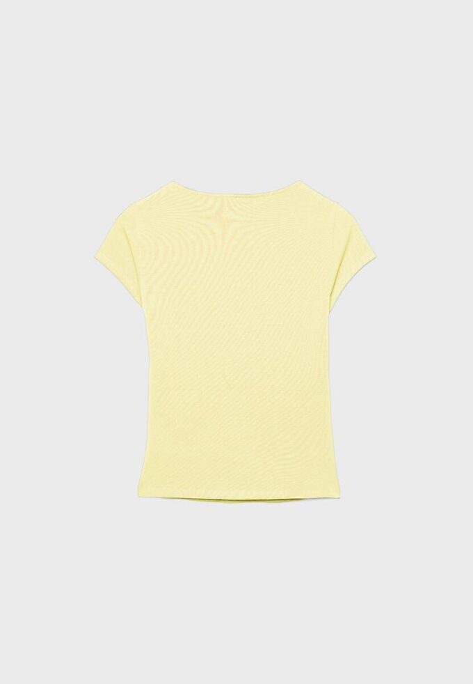 T-Shirt mit V-Ausschnitt und kurzen Ärmeln