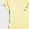T-Shirt mit V-Ausschnitt und kurzen Ärmeln