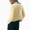 Taillierte Jacke in Lederoptik