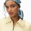 Taillierte Jacke in Lederoptik