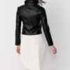 Taillierte Jacke in Lederoptik Taillierte Jacke in Lederoptik