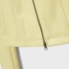 Taillierte Jacke in Lederoptik