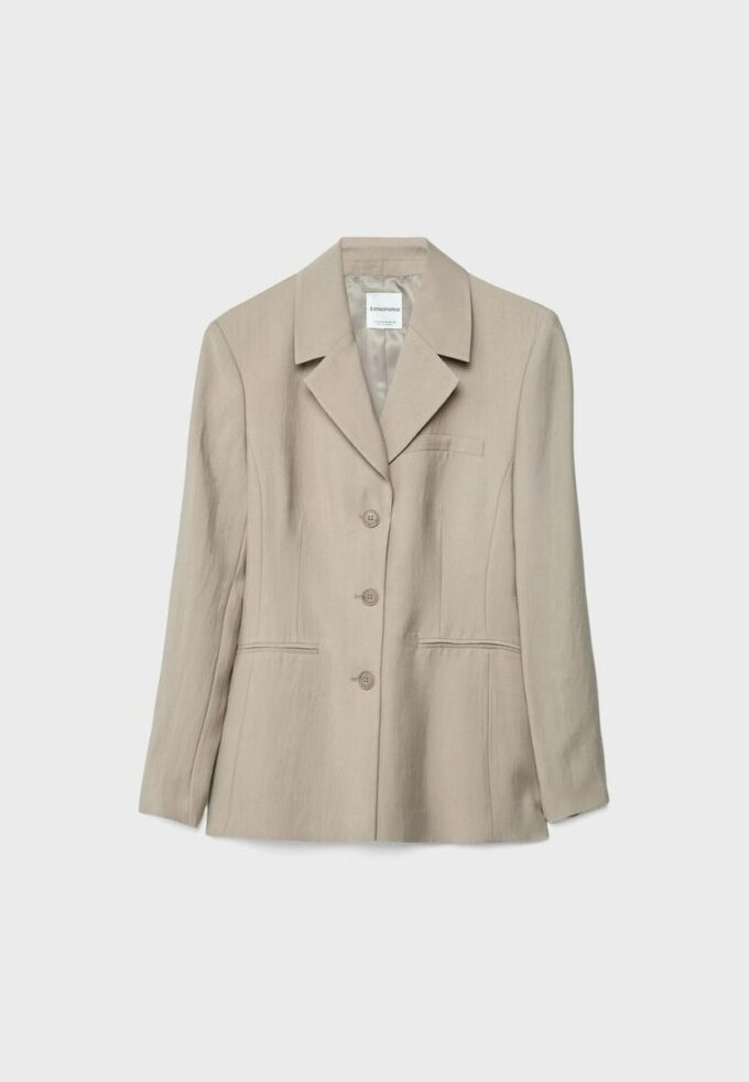 Taillierter 3-Knopf-Blazer Taillierter 3-Knopf-Blazer