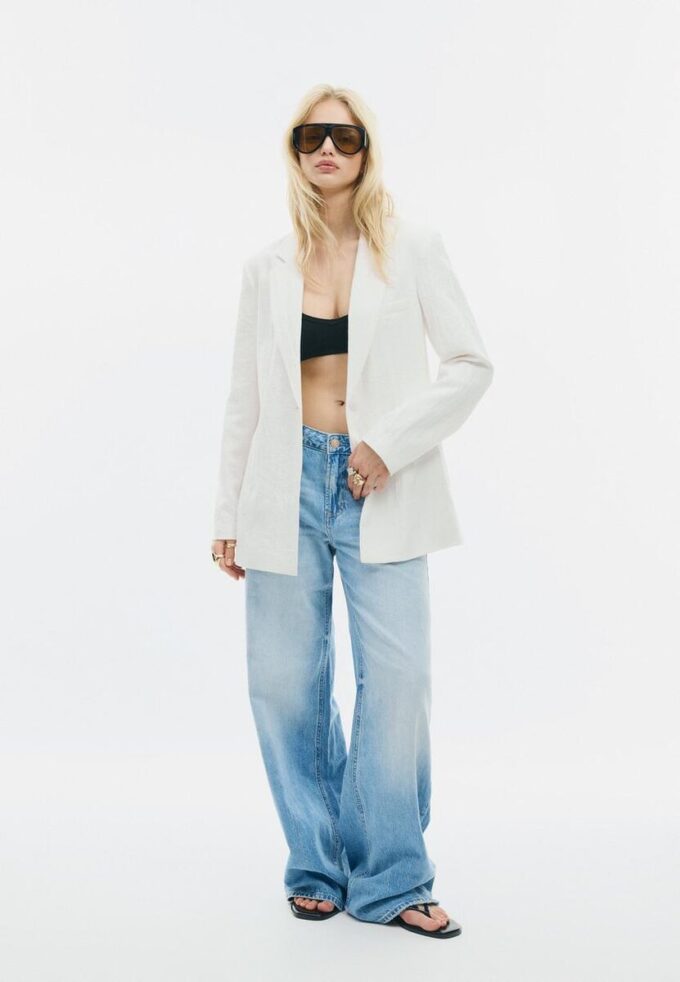 Taillierter rustikaler Blazer