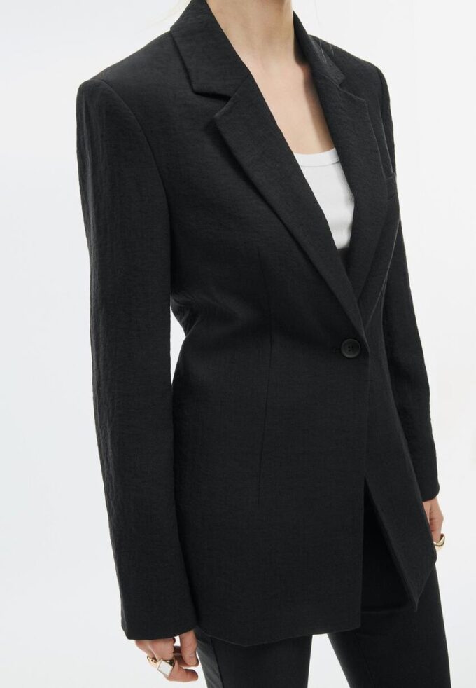 Taillierter rustikaler Blazer Taillierter rustikaler Blazer