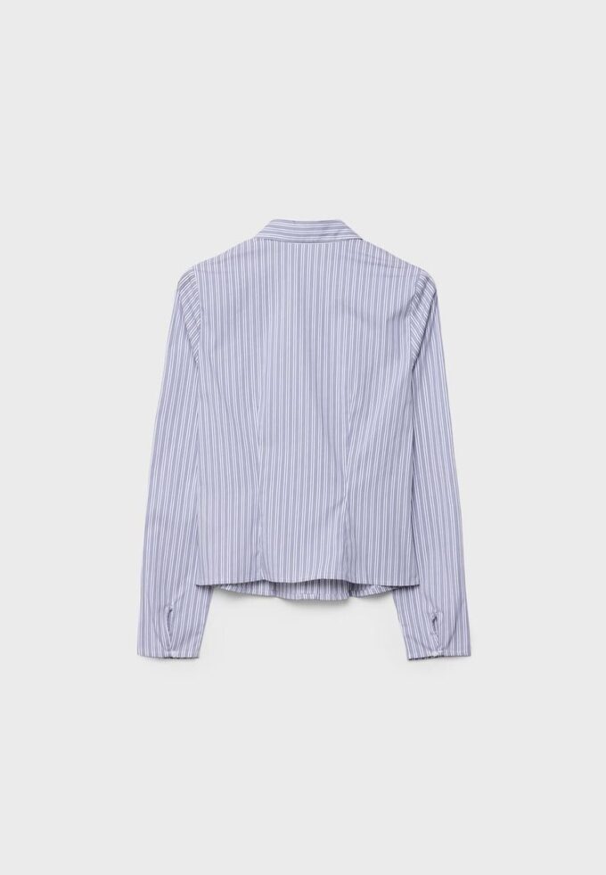 Tailliertes Hemd mit Unterbrustnaht Tailliertes Hemd mit Unterbrustnaht