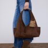 Taschenanhänger mit Fransen