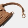 Taschenanhänger mit Fransen