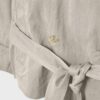 Trenchcoat mit hohem Kragen